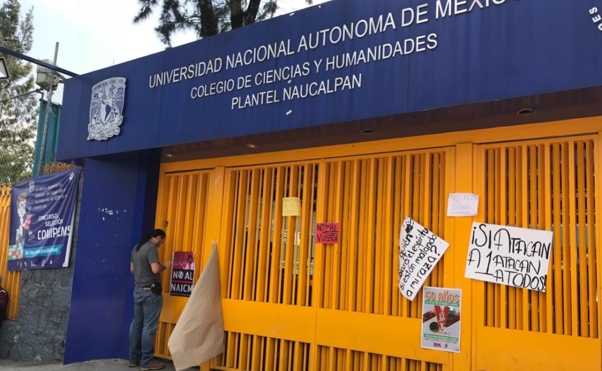 CCH Naucalpan suspende clases por una semana; evaluarán medidas de seguridad y protección civil tras agresión a profesor