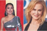 Experta en lenguaje corporal analiza 'pelea' de Salma Hayek y Nicole Kidman