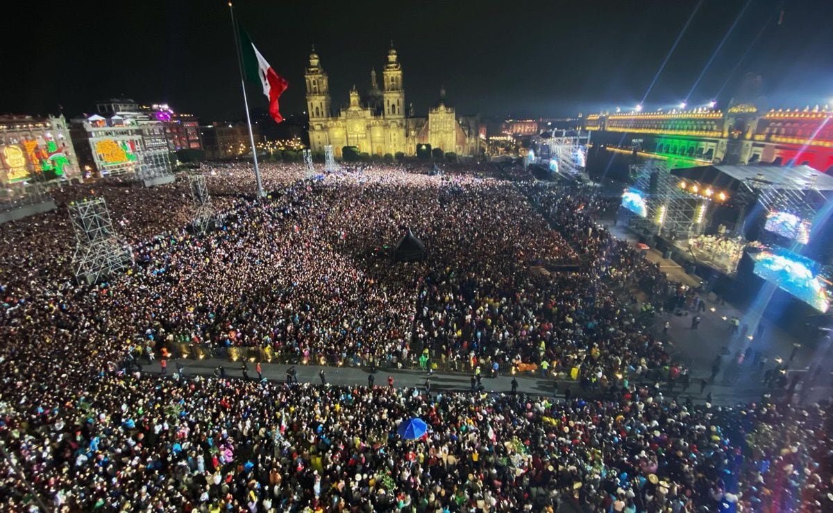 Lluvia, orgullo y baile en el show de la MS