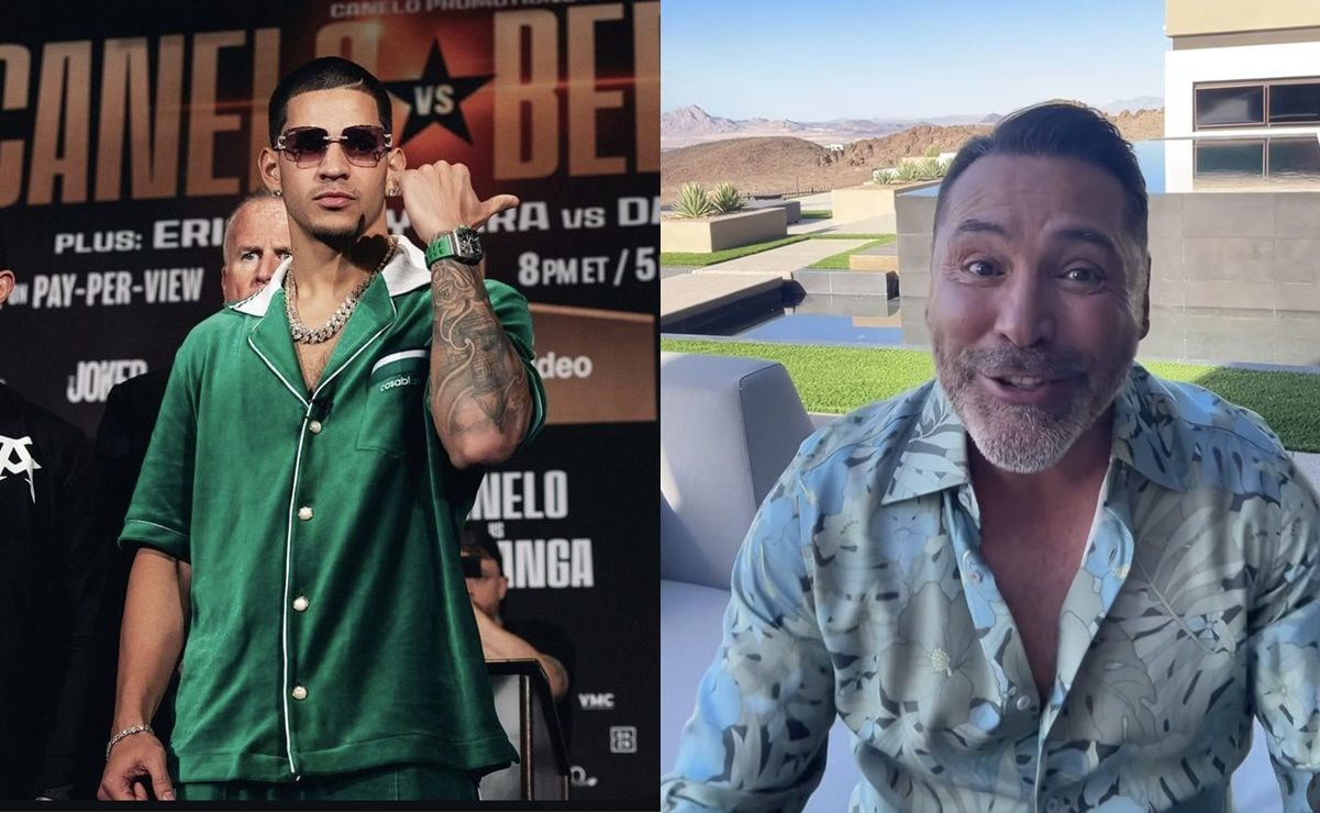 Edgar Berlanga arremete contra Óscar de la Hoya: “Eres un miserable saco de mier…”