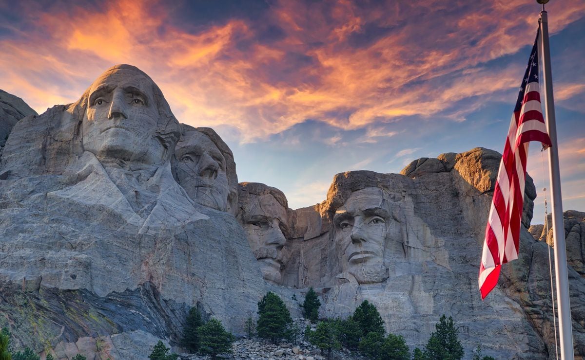 4 de julio. Actividades para celebrar el Día de la Independencia en el Monte Rushmore