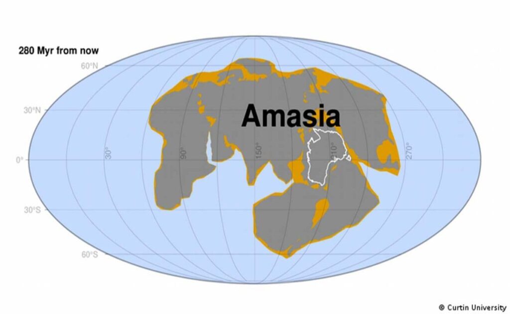 ¿Un nuevo supercontinente? así sería Amasia