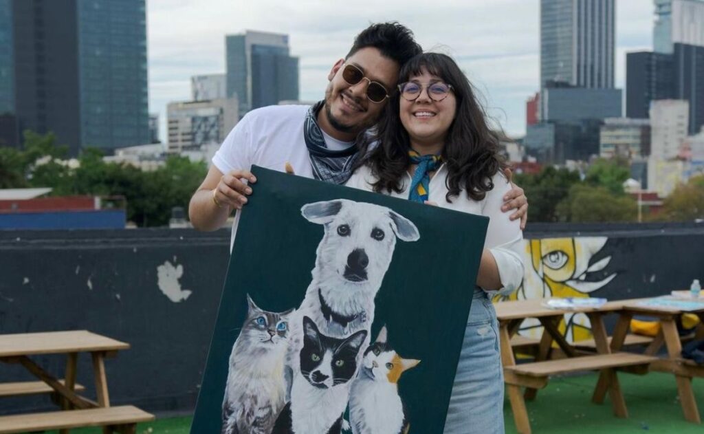 Vive una experiencia de pintura con tu persona favorita