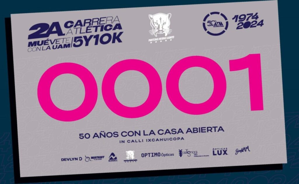 ¡Inscríbete y prepara los tenis! UAM abre registro para carrera de 5 y 10km