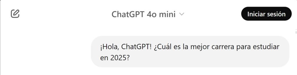 ChatGPT y Gemini nos dijeron cuál es la mejor carrera para estudiar en 2025.