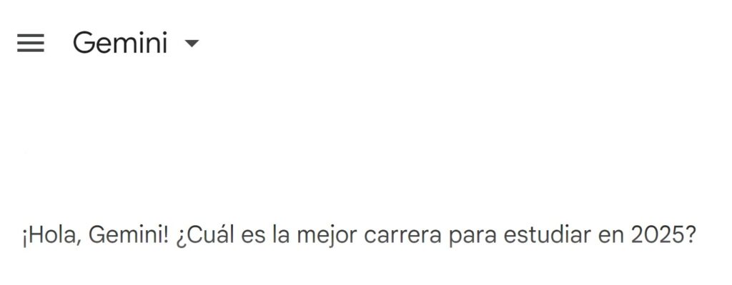 ChatGPT y Gemini nos dijeron cuál es la mejor carrera para estudiar en 2025.