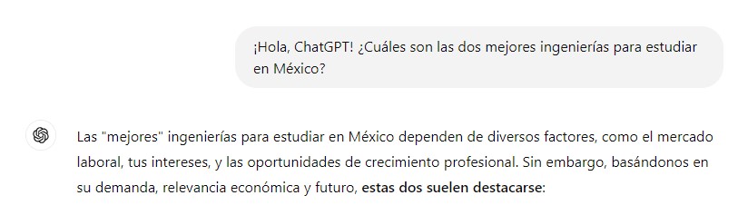 mejores ingenierías para estudiar en México