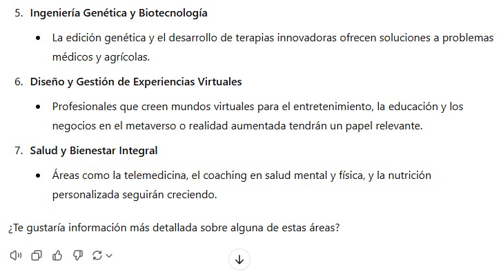 ¿Cuáles son las carreras profesionales del futuro?