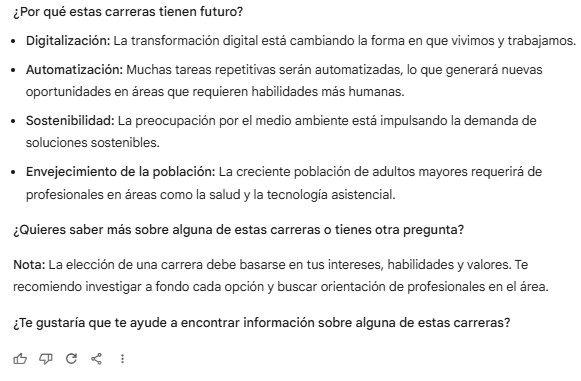 ¿Cuáles son las carreras profesionales del futuro?