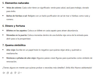 ¿Cuáles son los mejores rituales de Año Nuevo?