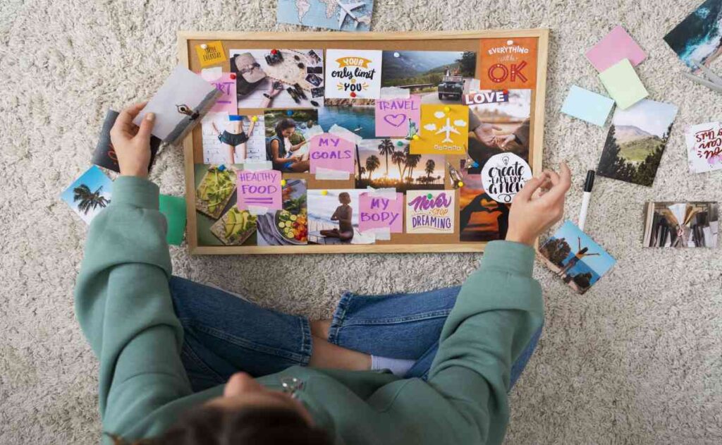 ¿Qué es y cómo hacer un vision board?