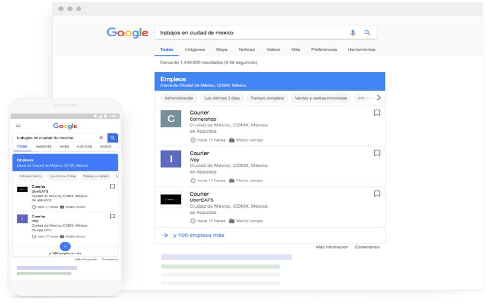 Herramientas de Google para conseguir trabajo