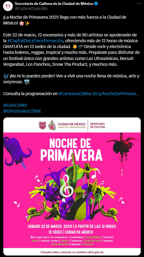 Festival Noche de Primavera